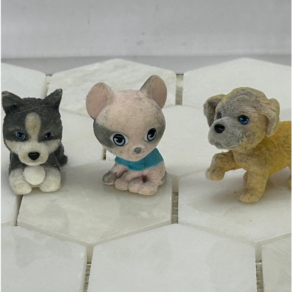 Puppy In My Pocket Collectable Mini Figures 6 Total - Picture 2 of 6